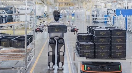 極氪首位人形機器人員工上崗 將協同員工執行搬運任務
